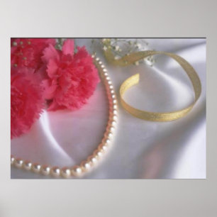 Póster Perlas y claveles por tdgallery