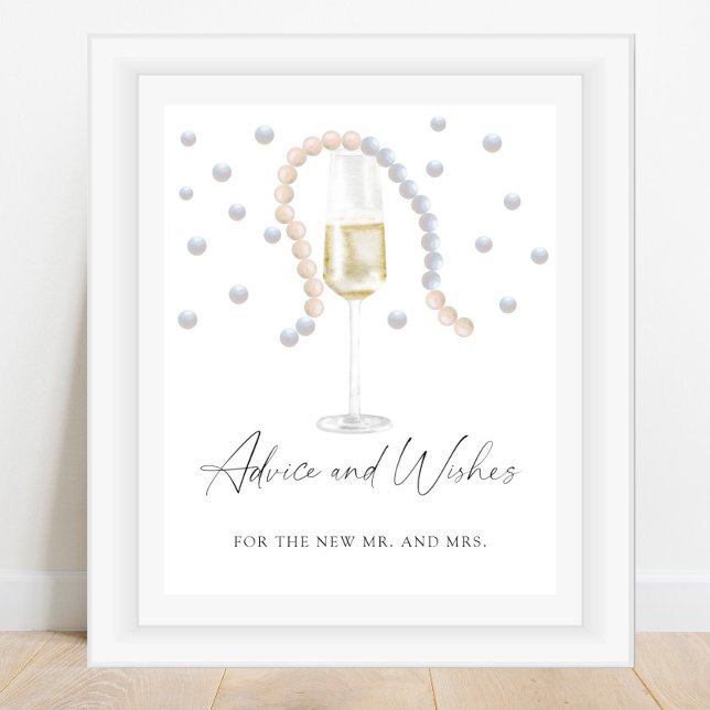 Póster Perlas y Prosecco - consejos y deseos (Subido por el creador)