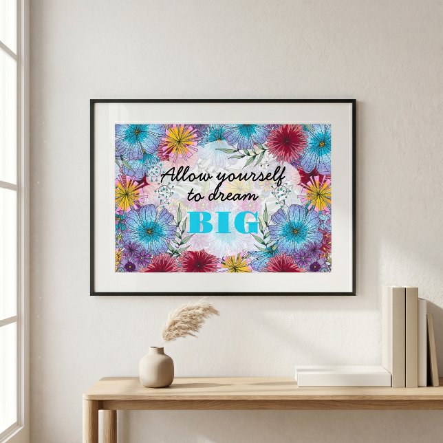 Póster Permítete Soñar Un Gran Jardín De Sueños  (Subido por el creador)