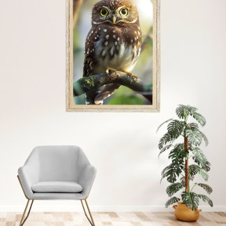 Póster Pernambuco pygmy-owl