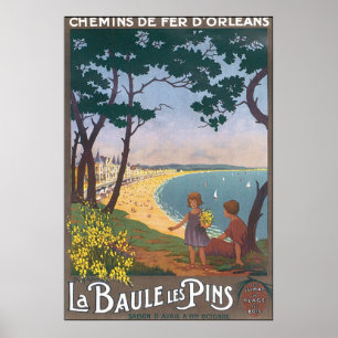 Póster Pernos de La Baule Les