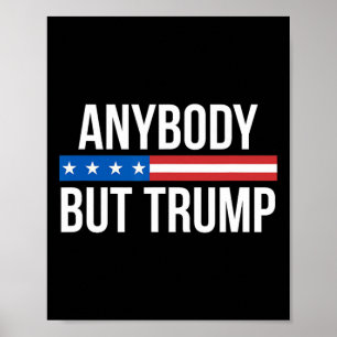 Póster Pero el presidente de Trump, Donald Trump, 2024