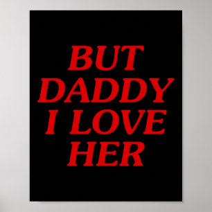 Póster Pero papá la amo