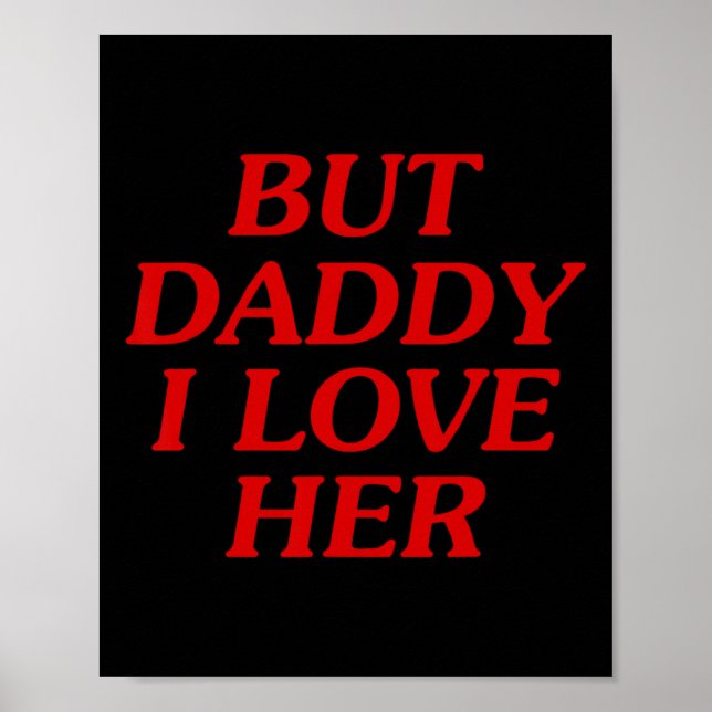 Póster Pero papá la amo (Frente)