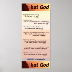 Póster pero poster uno de dios