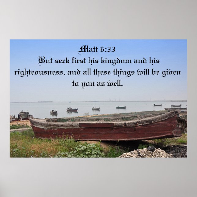 Póster Pero primero busquen su reino (Frente)