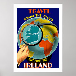 Póster ¡Pero Primero, Irlanda!
