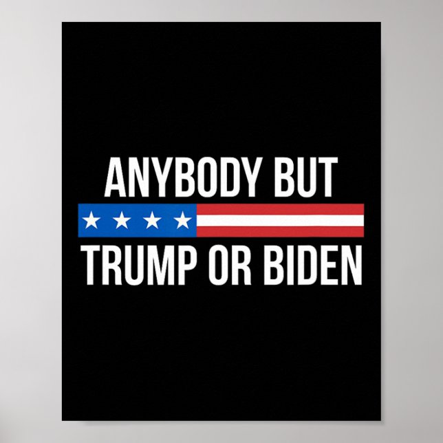 Póster Pero Trump O Biden - (Frente)