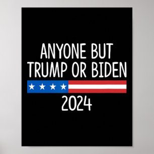 Póster Pero Trump O Biden 2024 -