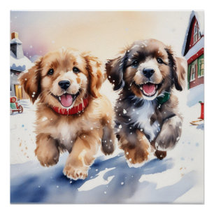 Póster Perrito de corte