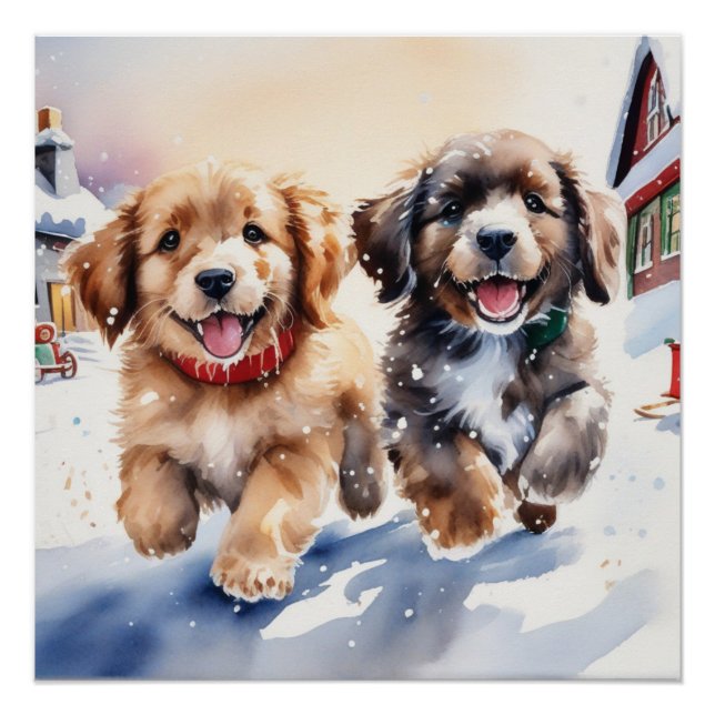 Póster Perrito de corte (Anverso)