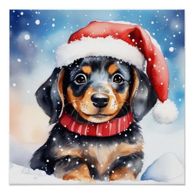 Póster Perrito de corte (Anverso)