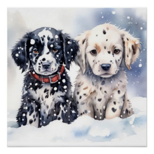 Póster Perrito de corte