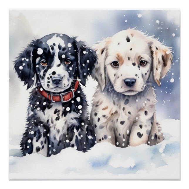 Póster Perrito de corte (Anverso)