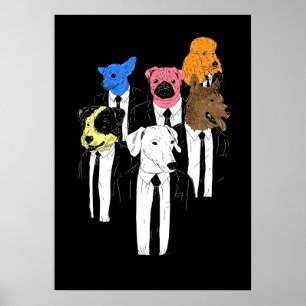 Póster Perritos de Reservior