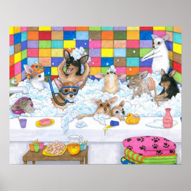 Póster Perro 121 chihuahua (Frente)