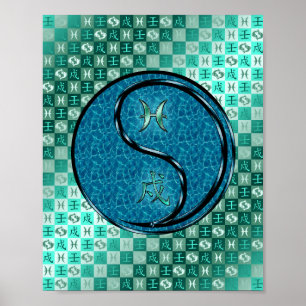 Póster Perro acuático