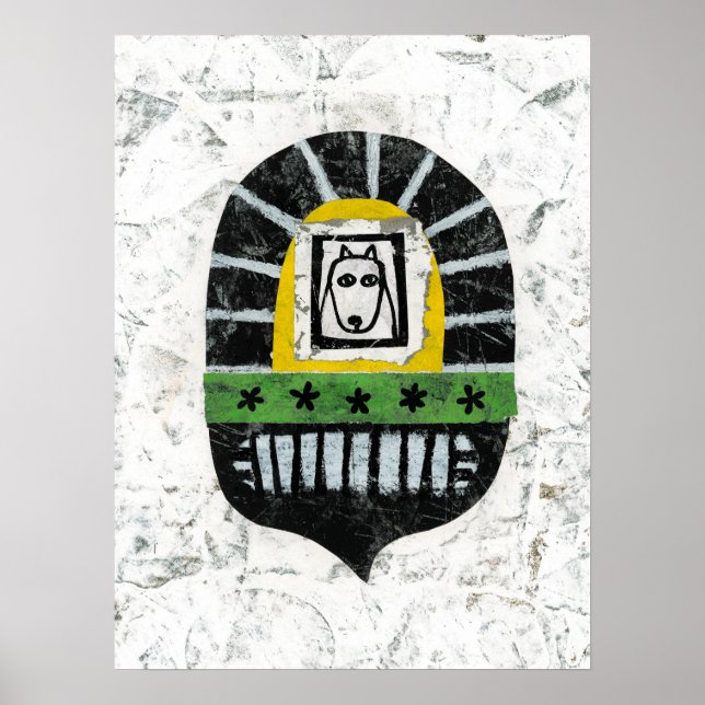 Póster Perro bajo el puente Poster Wall Art (Frente)