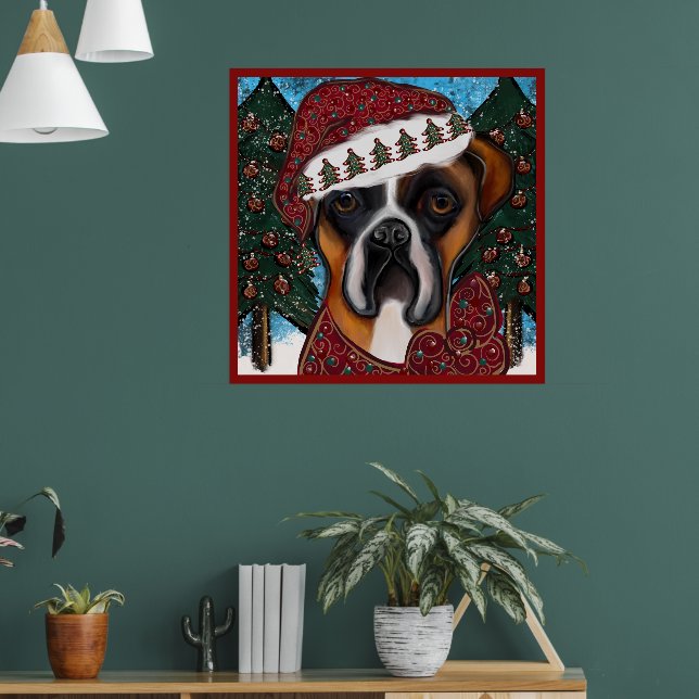 Póster Perro Boxer (Salón 1)