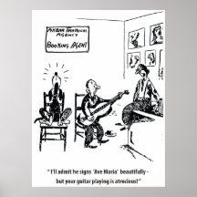 Perro Cantando, Postal vintage humorística