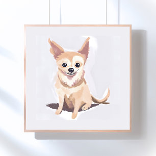 Póster Perro Chihuahua Cachorro de Perro Mascota Cachor