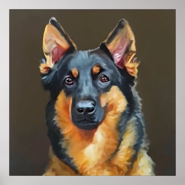 Póster Perro de Beauceron (Frente)