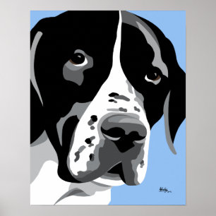 Póster Perro de puntero inglés