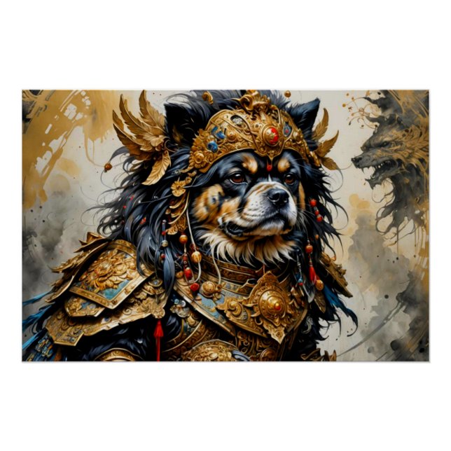 PÓSTER PERRO EN ATRÁS IMPERIAL 4 (Anverso)