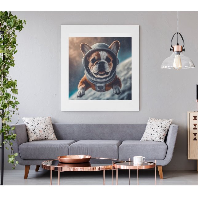 Póster Perro espacial (Subido por el creador)