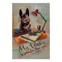 Perro holandés inteligente