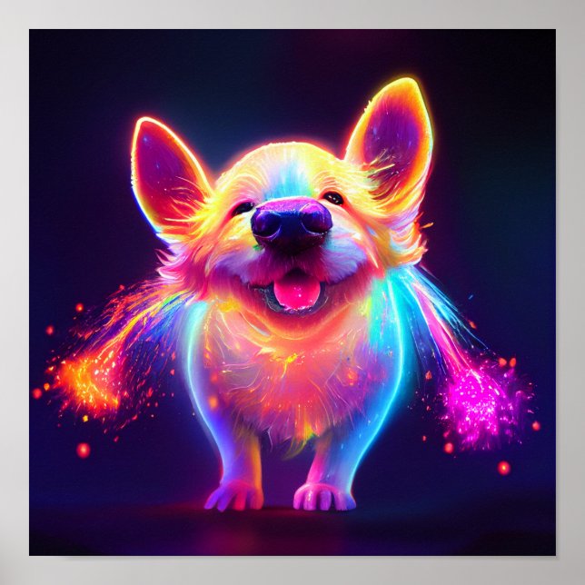 Póster Perro lindo (Frente)