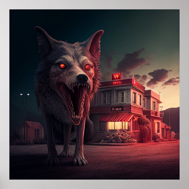 Póster Perro malvado poster (Frente)