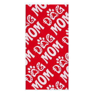 Póster Perro Mamá