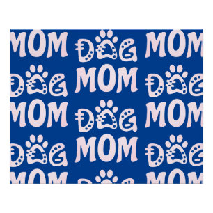 Póster Perro Mamá