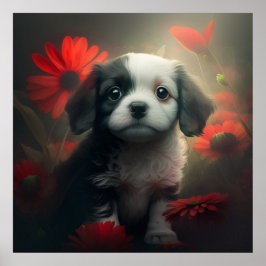Póster Perro poster