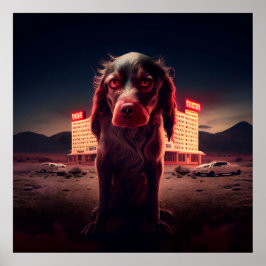 Póster Perro poster