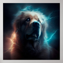 Póster Perro poster
