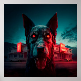 Póster Perro poster