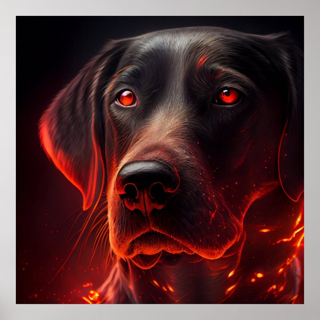 Póster Perro poster (Frente)