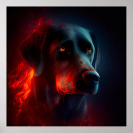 Póster Perro poster