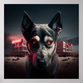 Póster Perro poster