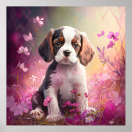 Póster Perro poster