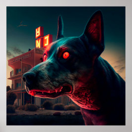 Póster Perro poster