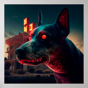 Póster Perro poster