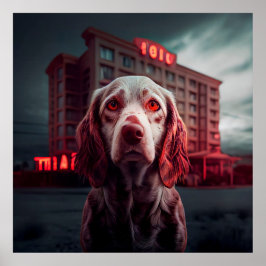 Póster Perro poster