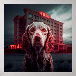 Póster Perro poster