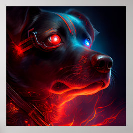 Póster Perro poster
