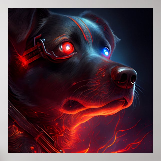 Póster Perro poster (Frente)