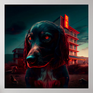 Póster Perro poster