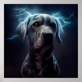 Póster Perro poster